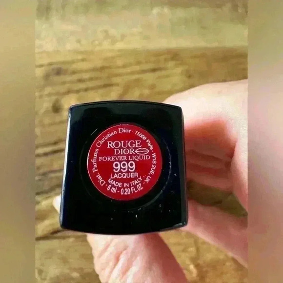 Rouge Dior Forever Liquid Lacquer Lipstick ~ 999 ~NEW! - Picture 6 of 6